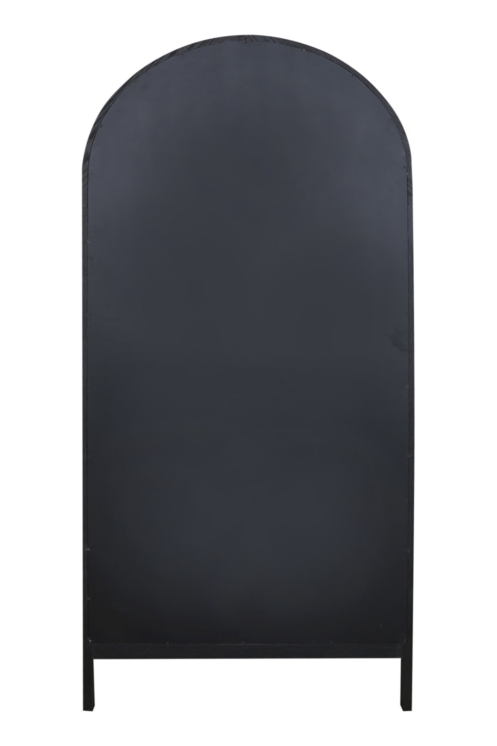 Modern European furniture - Black Oak Arched Cabinet - www.oroa.com