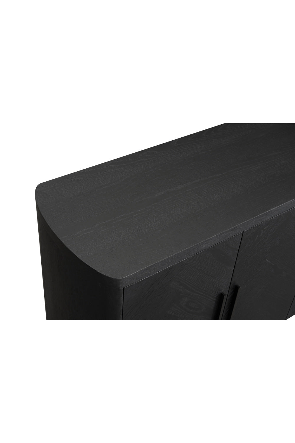 Modern European furniture - Black Herringbone Patterned Sideboard - www.oroa.com | Oroa.com