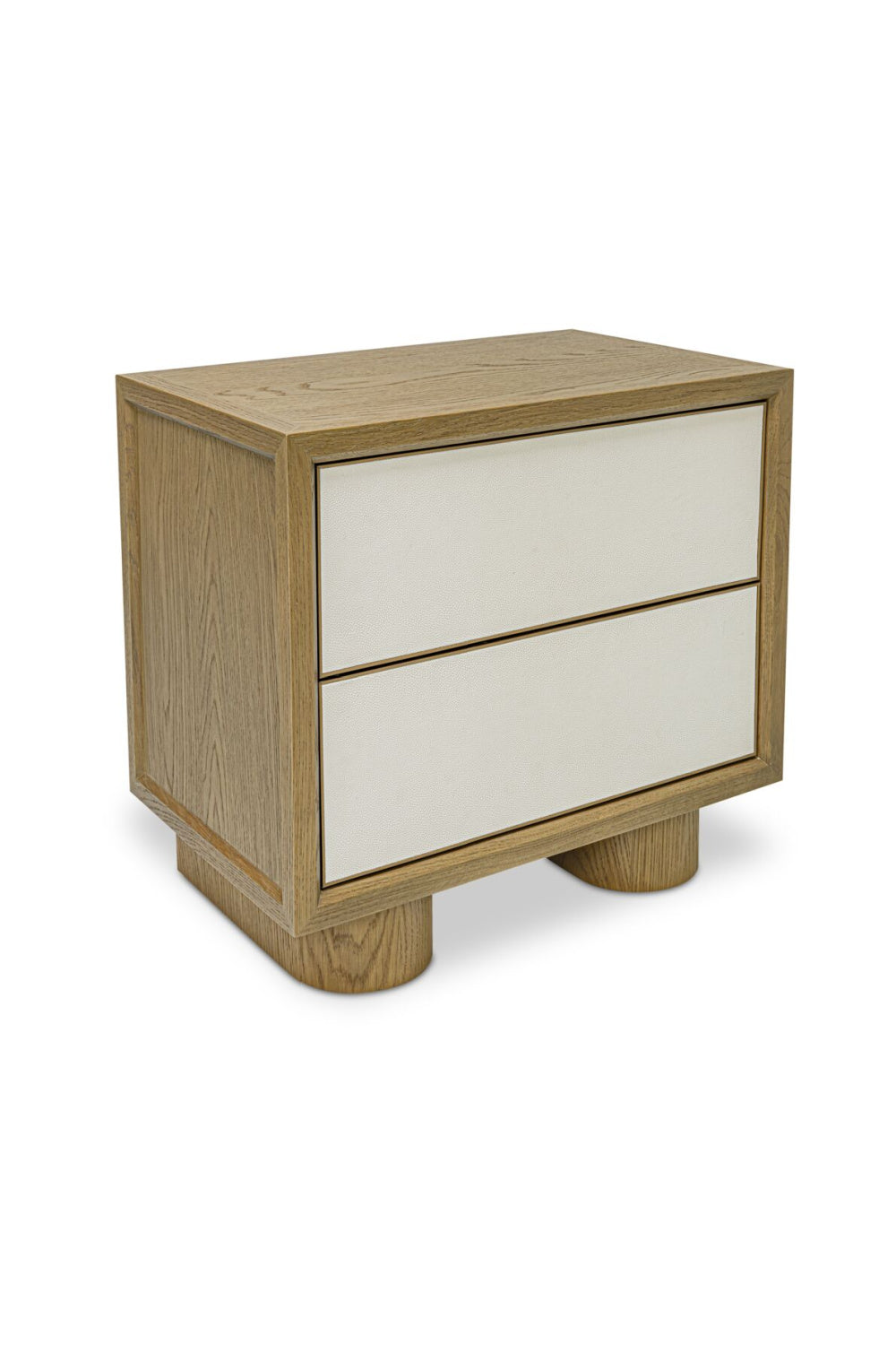 Modern European furniture - Refined Shagreen Nightstand - www.oroa.com | Oroa.com