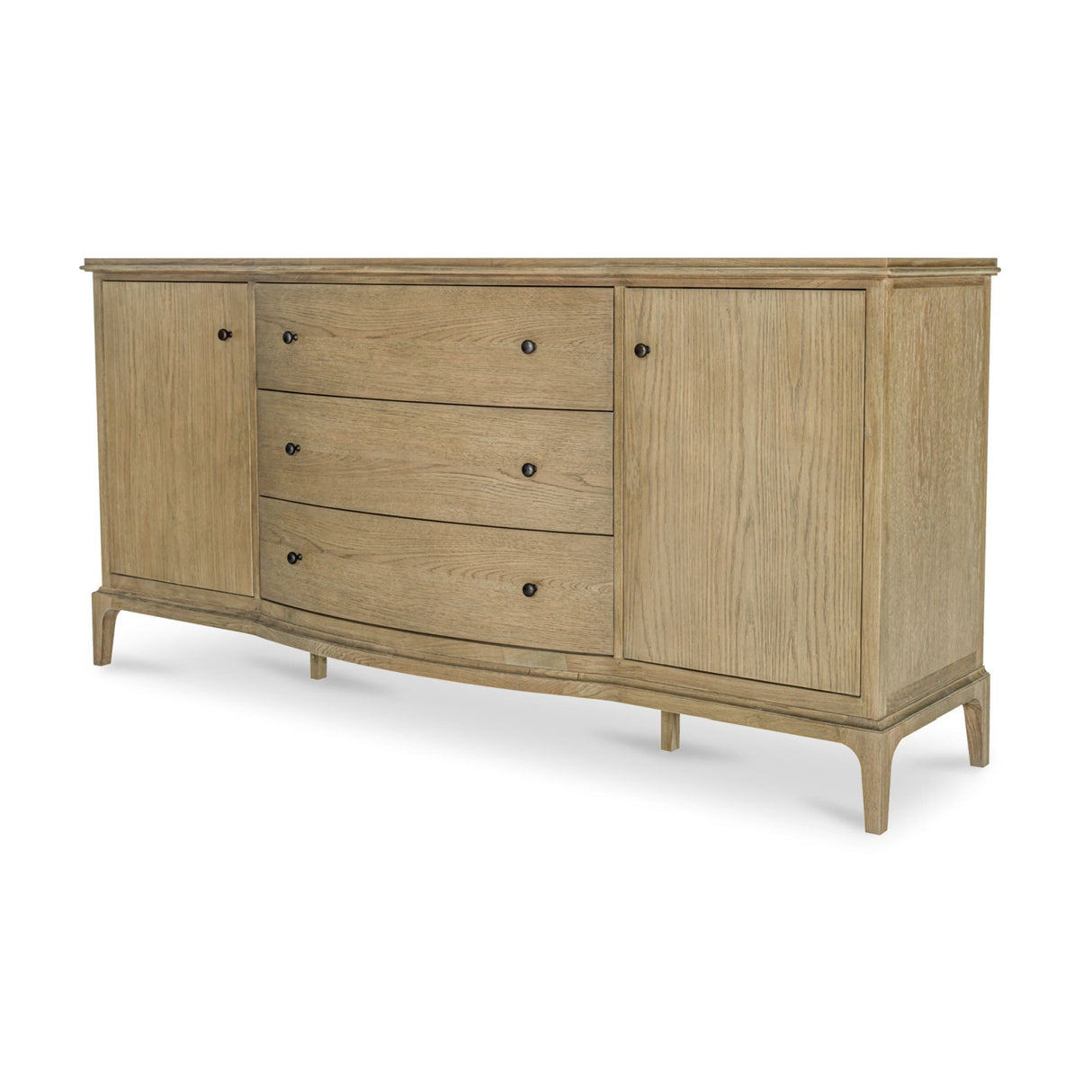 Modern European furniture - Brown Oak Sideboard - www.oroa.com | Oroa.com