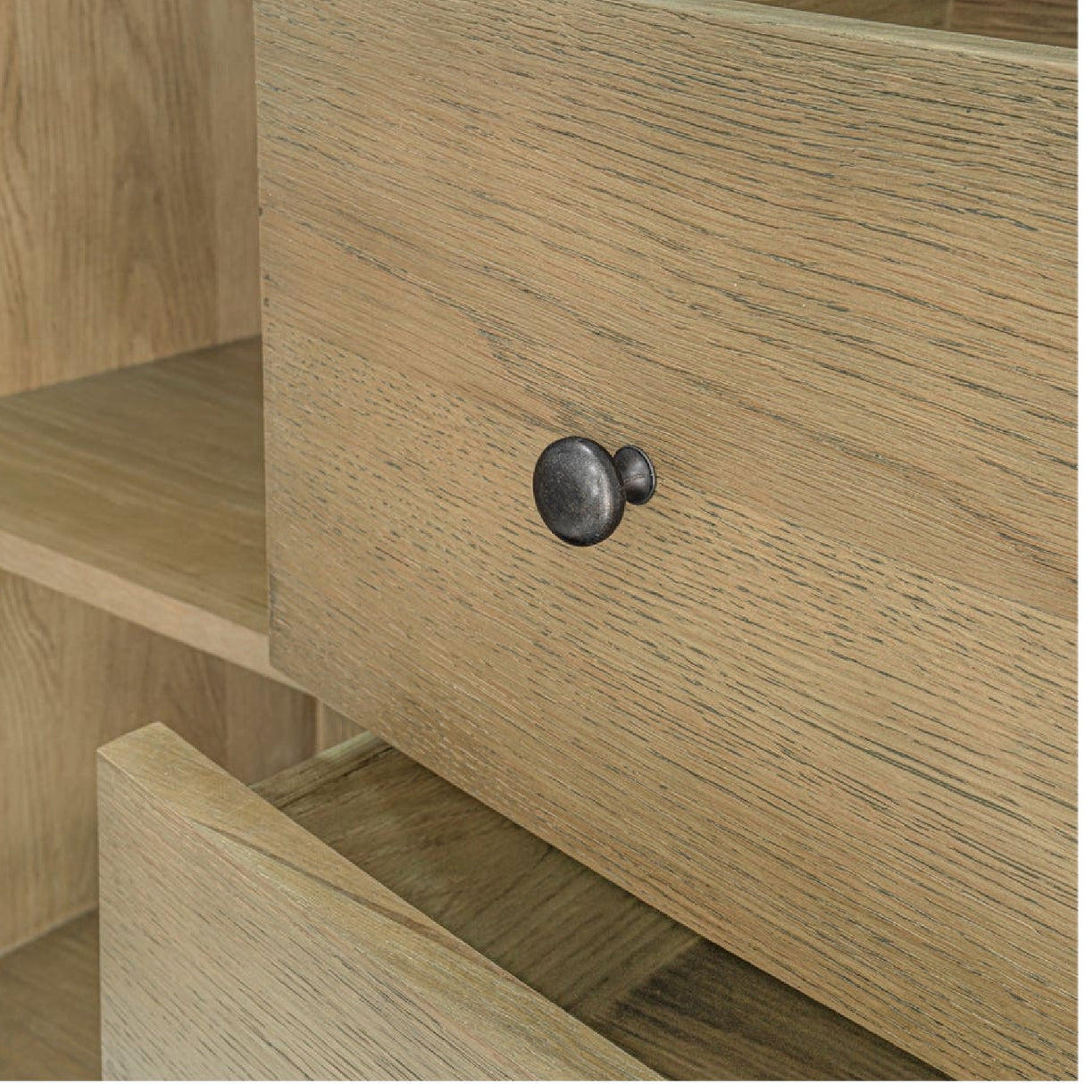 Modern European furniture - Brown Oak Sideboard - www.oroa.com | Oroa.com
