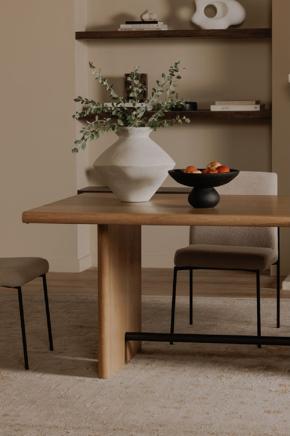 Modern European furniture - Natural Oak Dining Table - www.oroa.com | Oroa.com
