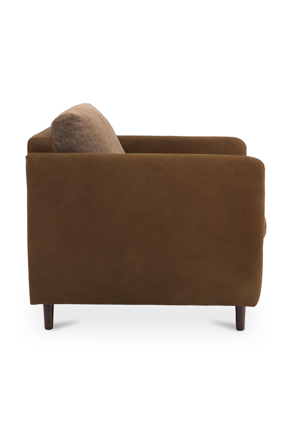 Modern European furniture - Leather Arm Accent Chair - www.oroa.com | Oroa.com