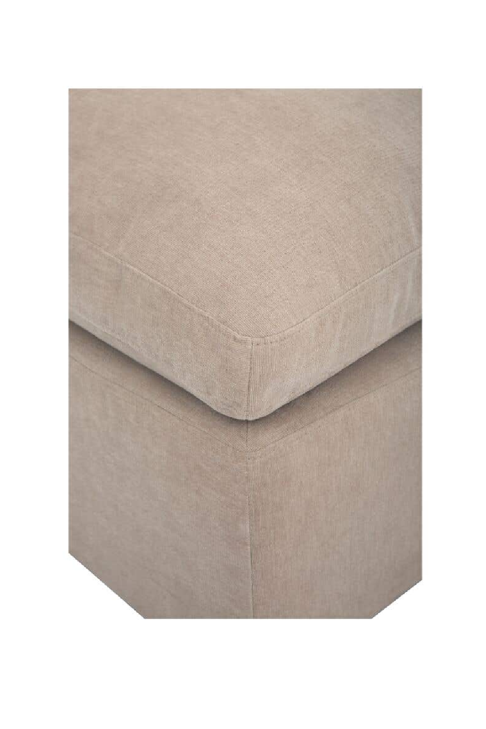 Square Upholstered Ottoman | Oroa.com