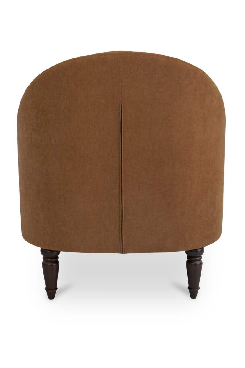 Modern European furniture -Tufted-Back Curved Accent Chair - www.oroa.com | Oroa.com