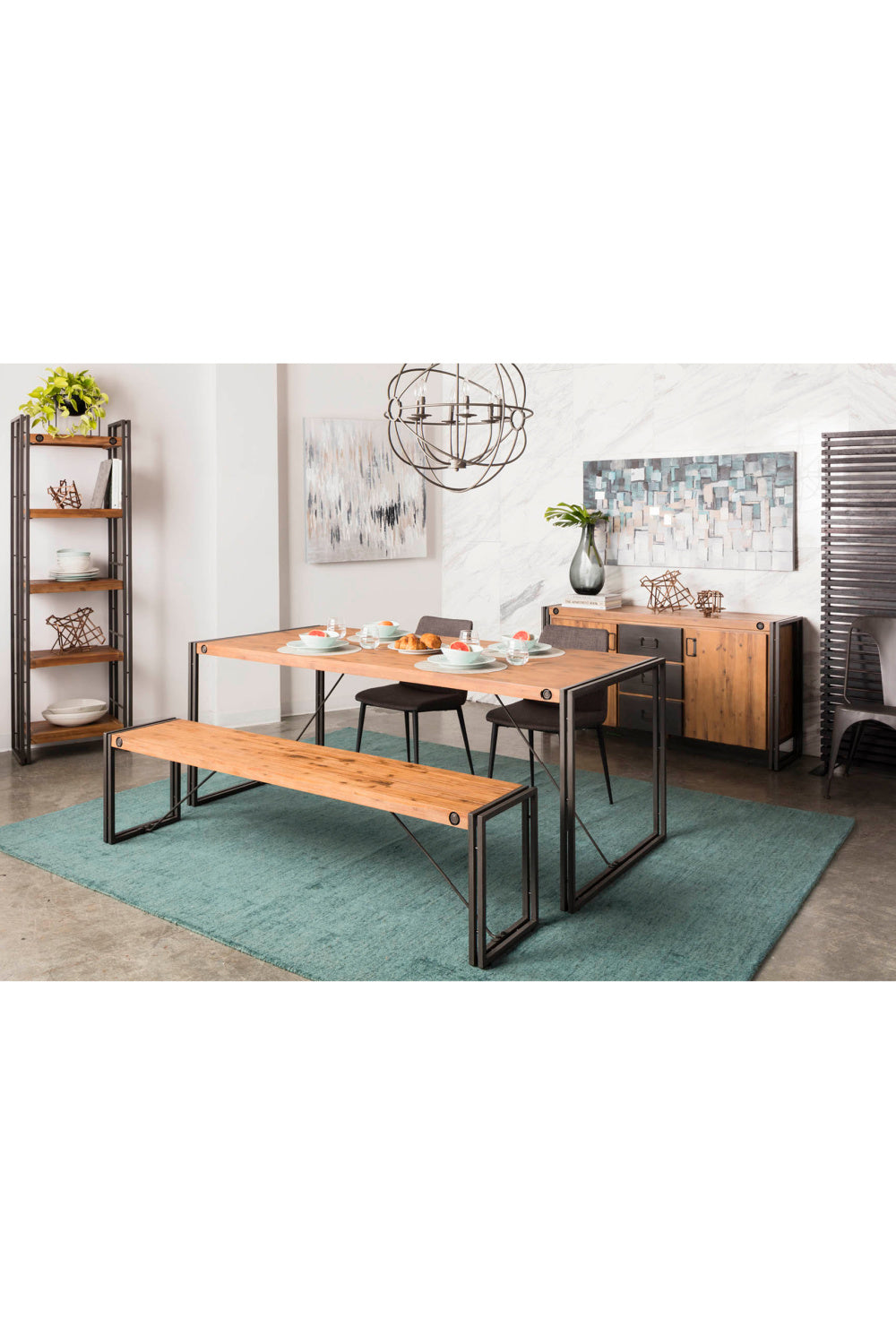 Modern European furniture - Blue Ombre Wall Decor - www.oroa.com