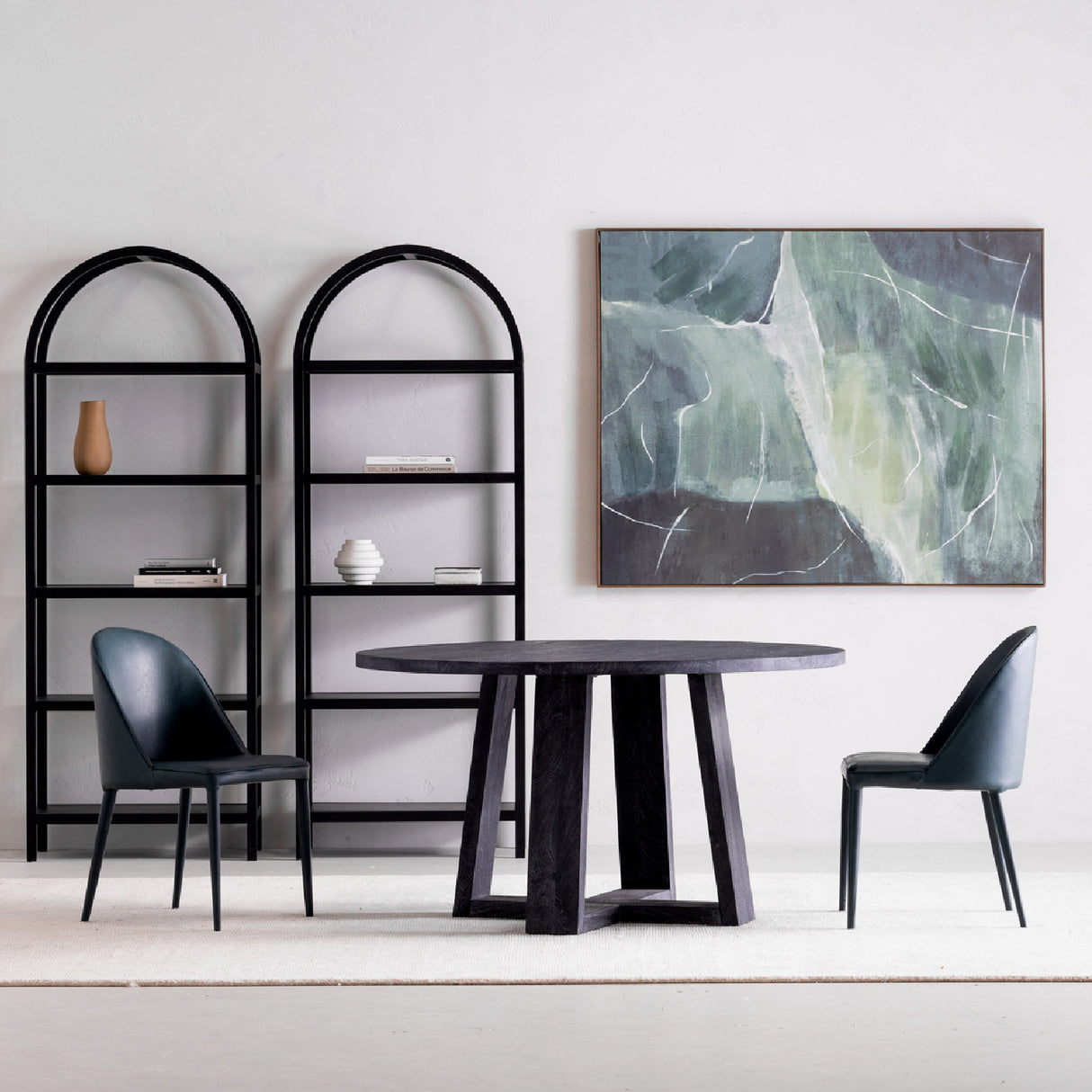 Modern European furniture - Minimalist Abstract Framed Painting - www.oroa.com | Oroa.com
