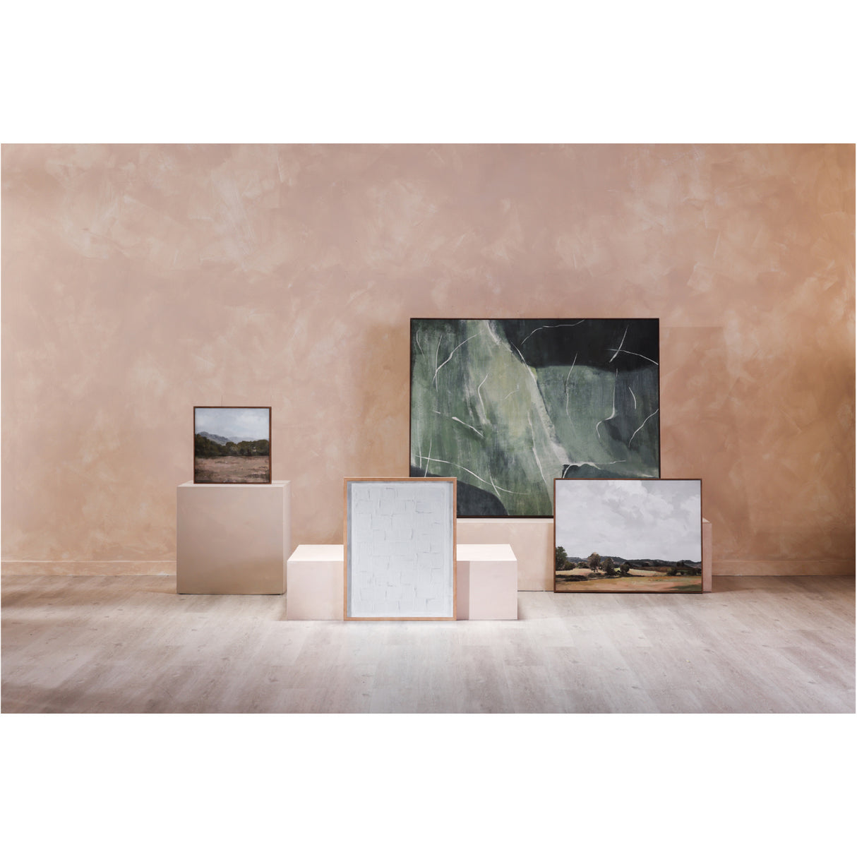 Modern European furniture - Minimalist Abstract Framed Painting - www.oroa.com | Oroa.com