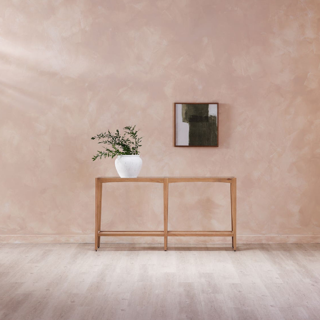 Modern or European furniture - Earthy Green Framed Painting - link to oroa.com