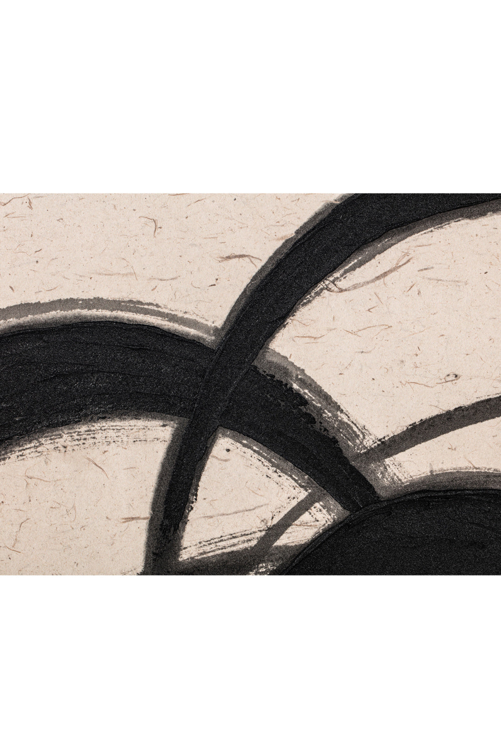 Modern European furniture - Flowy Brush Strokes Painting - www.oroa.com