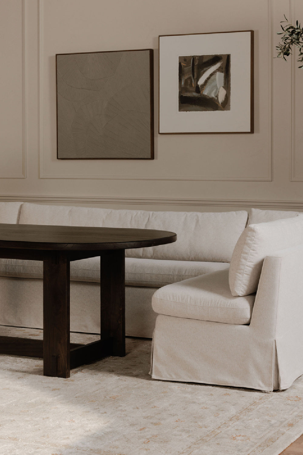 Modern European furniture - Abstract Brushstrokes Painting - www.oroa.com