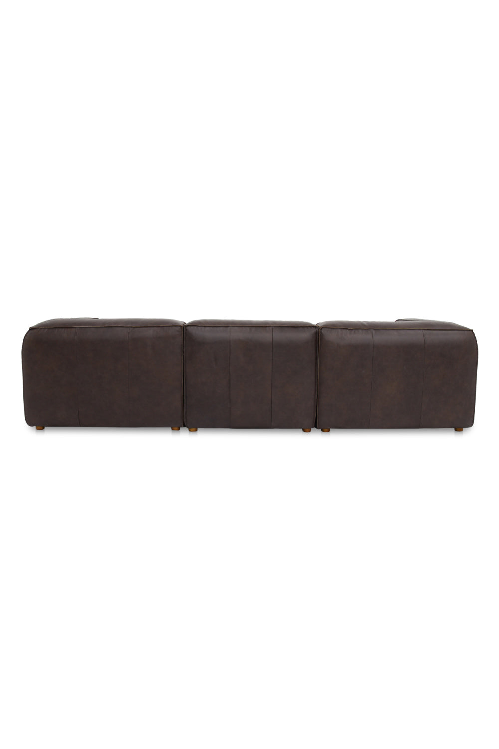 Modern European furniture - Top-Grain Leather Sectional Sofa - www.oroa.com