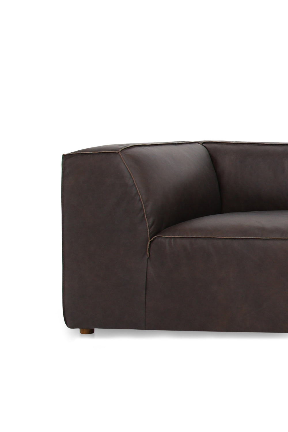 Modern European furniture - Leather Modular Nook Sofa - www.oroa.com | Oroa.com