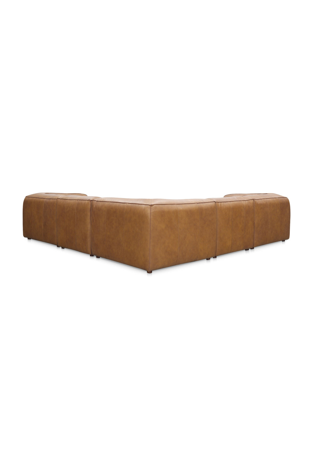 Modern European furniture - L-Shaped Leather Sectional Sofa - www.oroa.com | Oroa.com