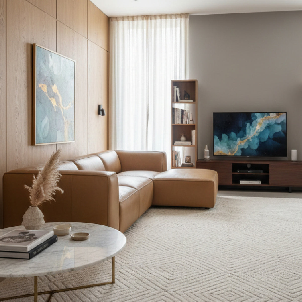 Leather Modular Sectional Sofa | Novi Living Form