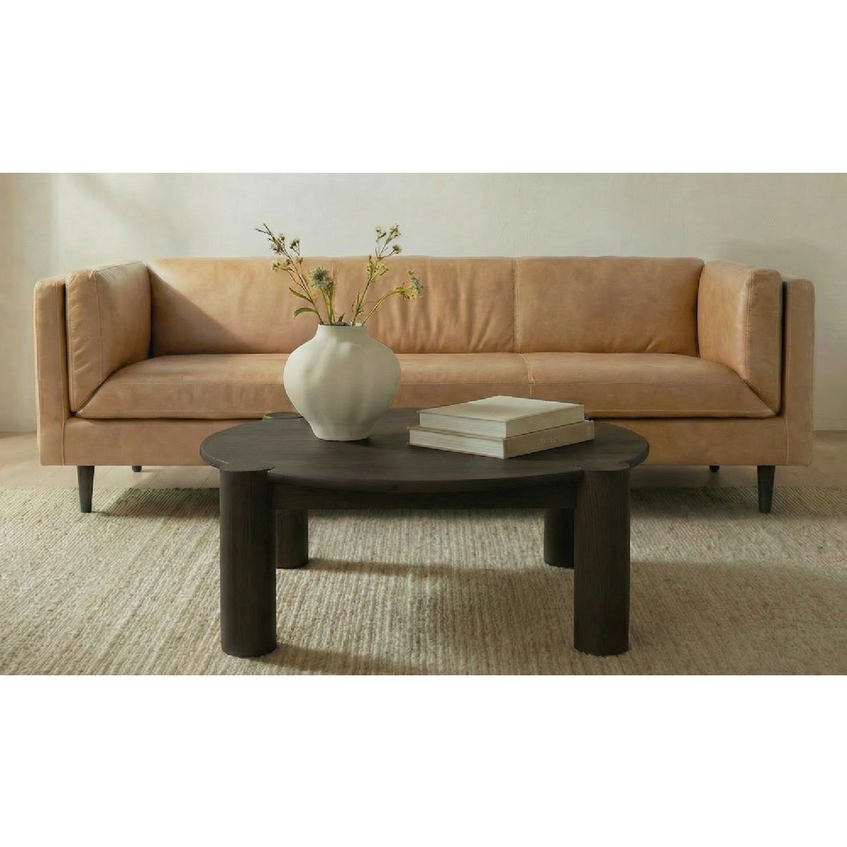 Modern European furniture - Top Grain Leather Sofa - www.oroa.com | Oroa.com