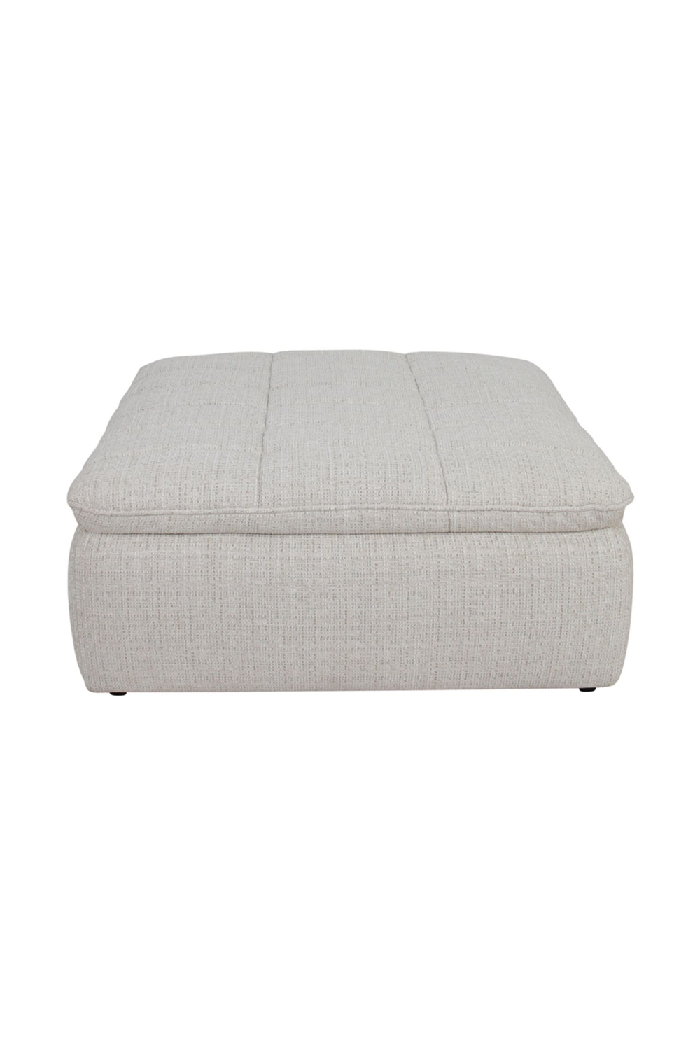 Modern European furniture - Grid Channeled Ottoman - www.oroa.com | Oroa.com