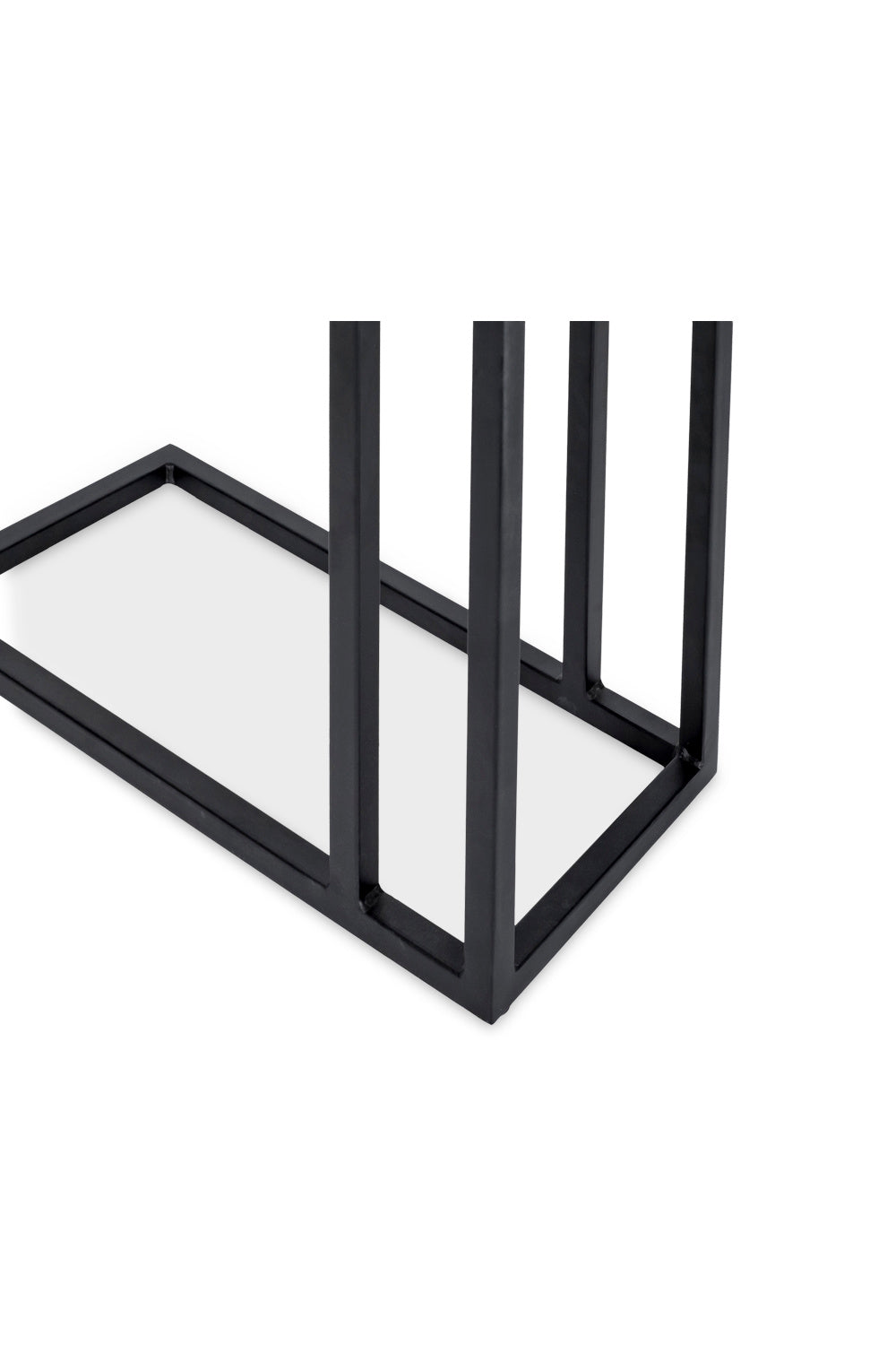 Modern European furniture - C-Shaped Oak Side Table - www.oroa.com