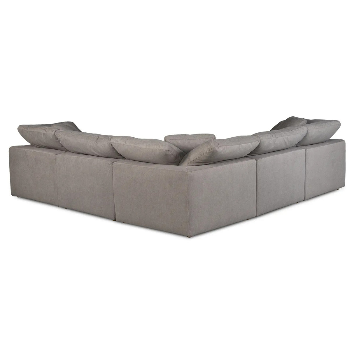 Modern European furniture - Fabric L-Shaped Modular Sofa - www.oroa.com | Oroa.com