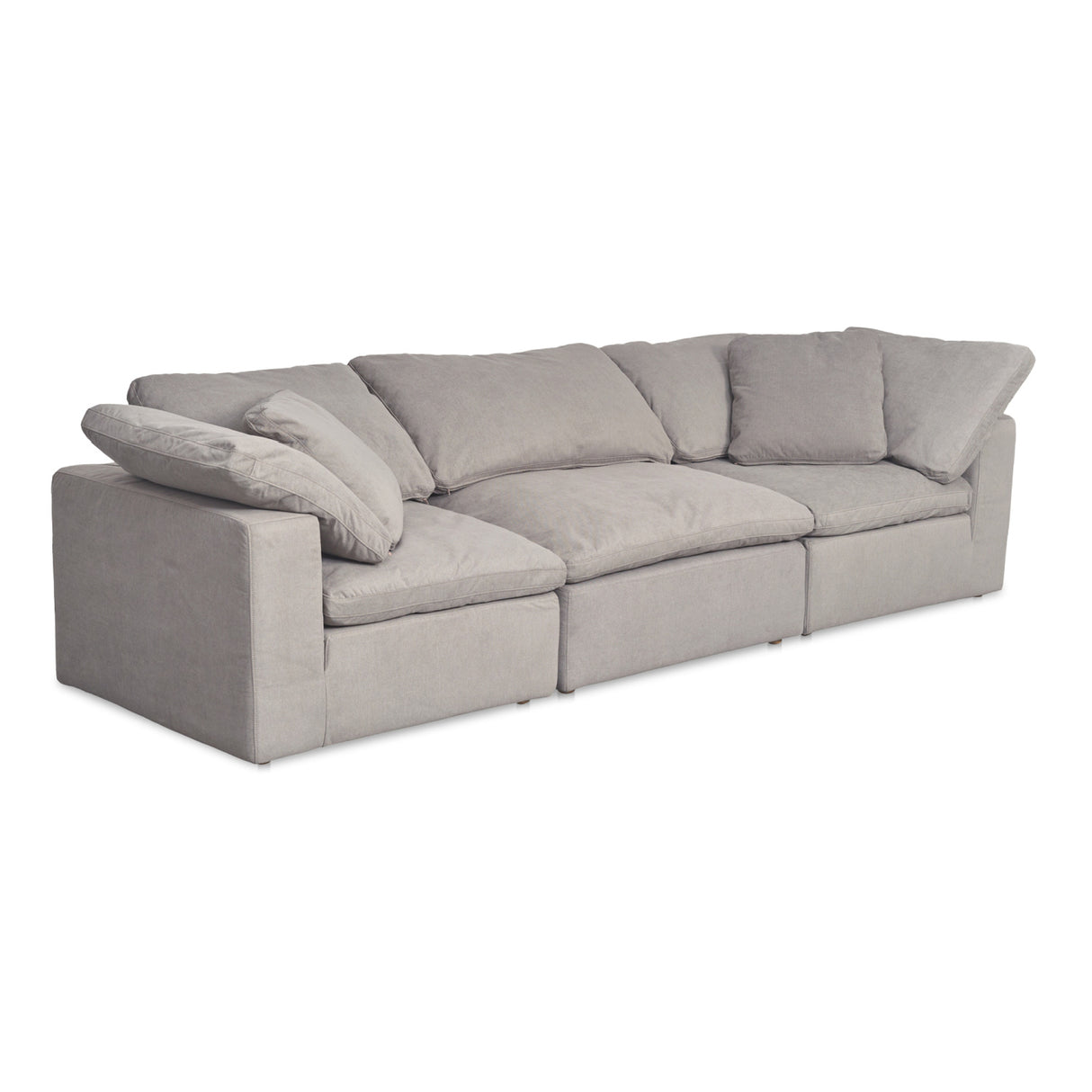 Modern European furniture - Fabric Upholstered Modular Sofa - www.oroa.com | Oroa.com