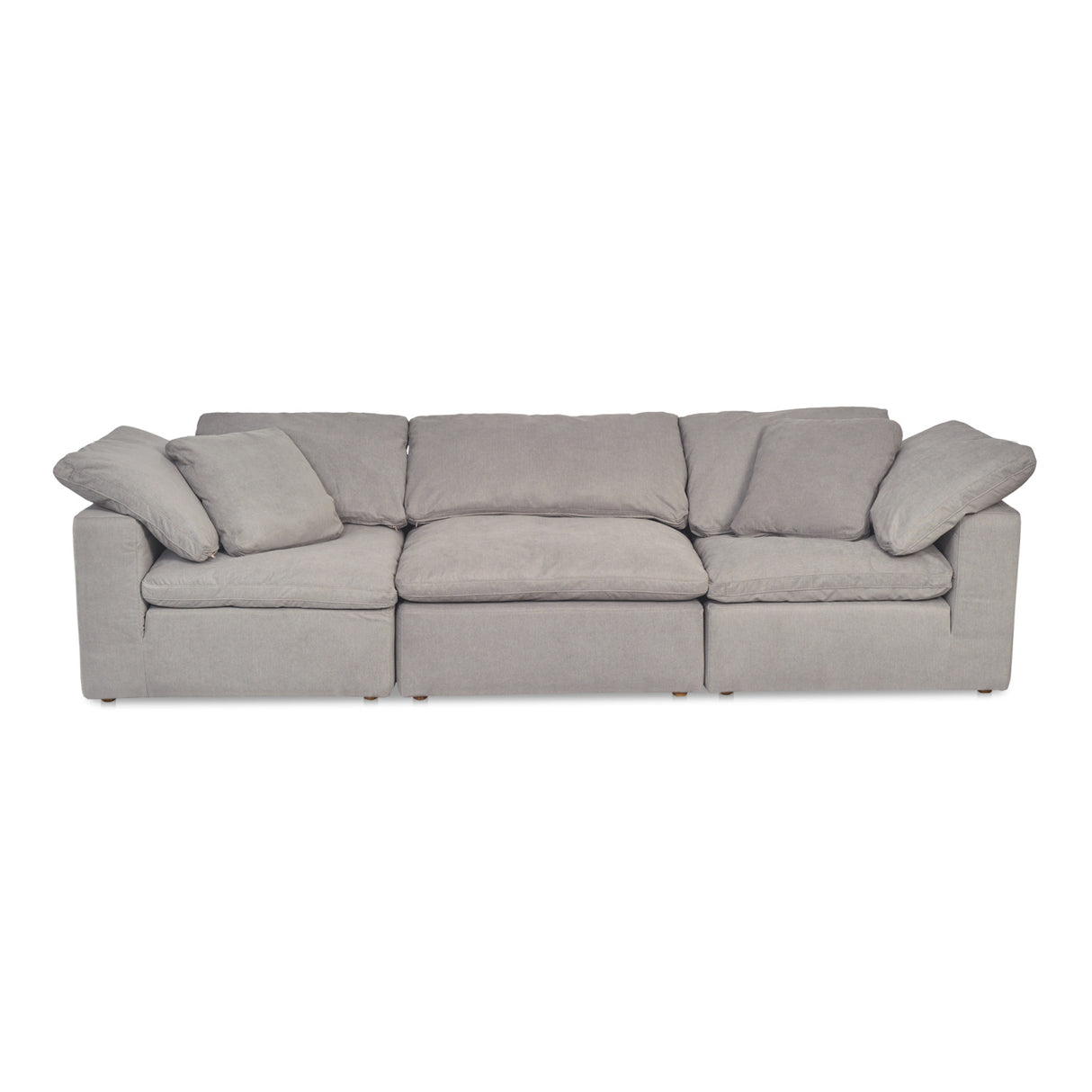 Modern European furniture - Fabric Upholstered Modular Sofa - www.oroa.com | Oroa.com