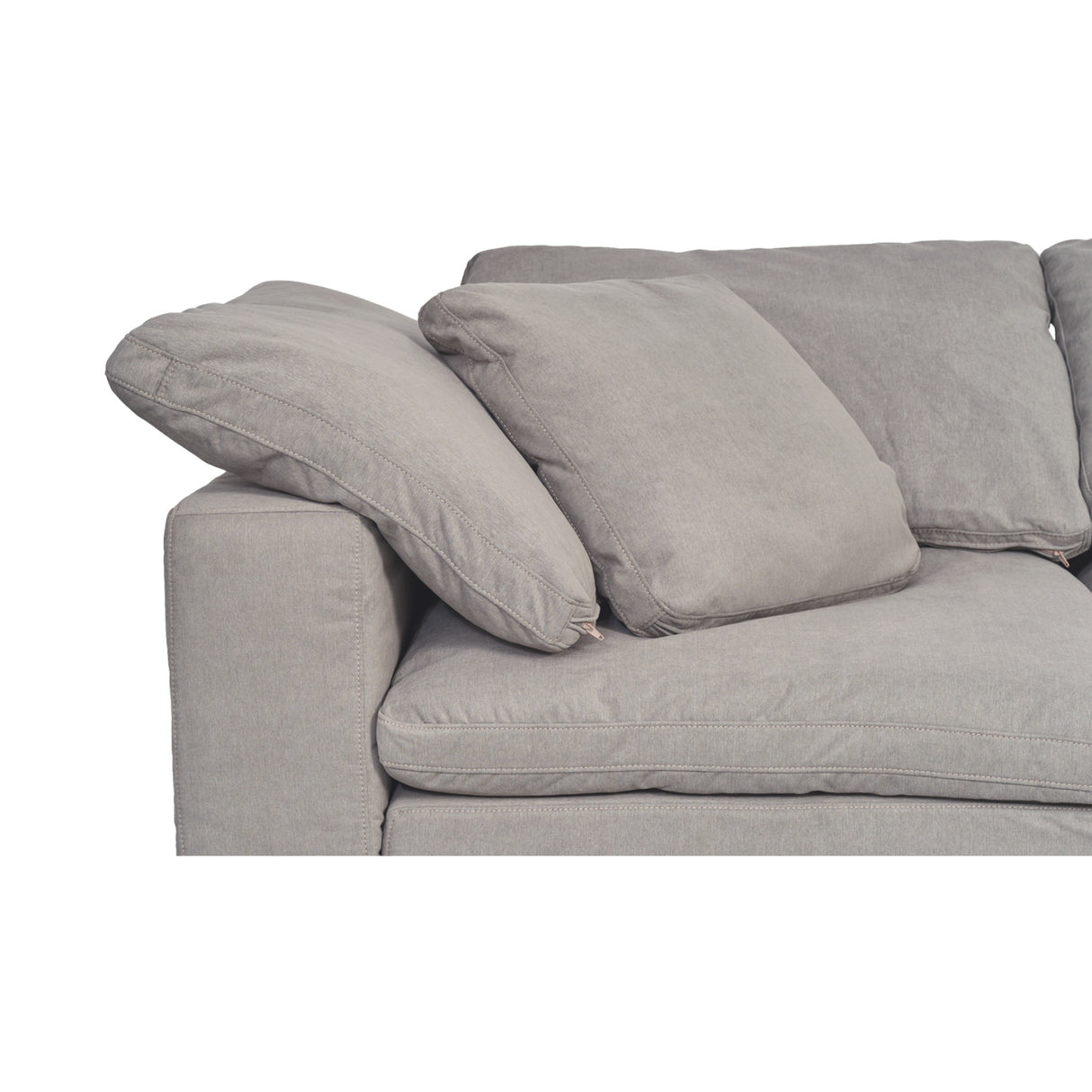 Modern European furniture - Fabric Upholstered Modular Sofa - www.oroa.com | Oroa.com