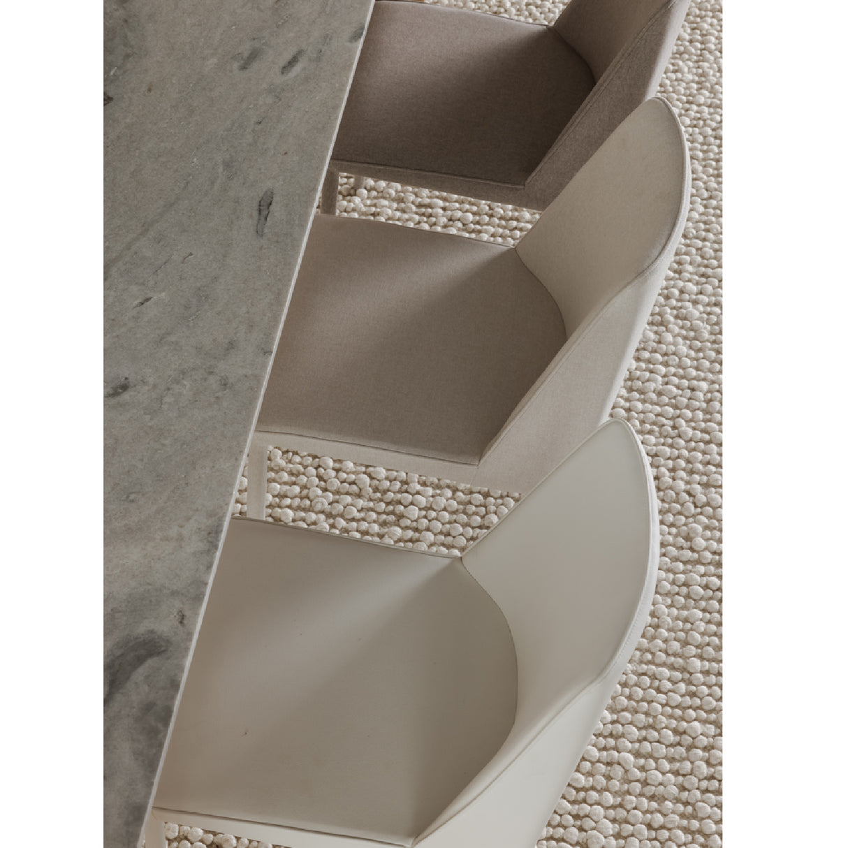 Modern European furniture - Minimalist Vegan Leather Dining Chairs (2) - www.oroa.com | Oroa.com