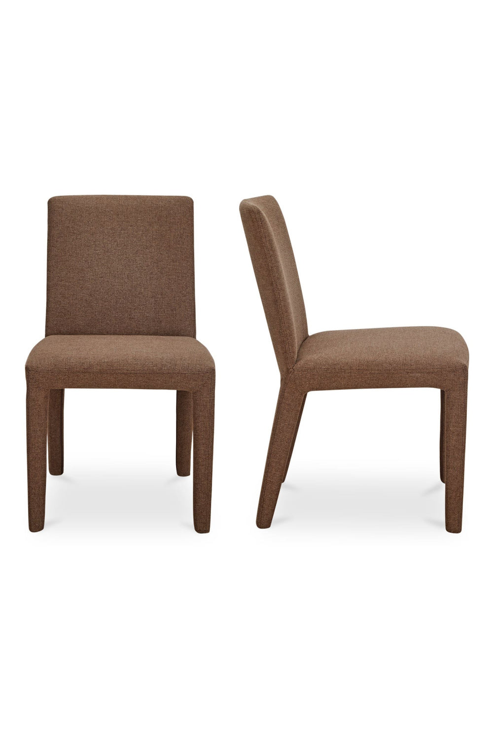 Modern European furniture - Fabric Upholstered Dining Chairs (2) - www.oroa.com | Oroa.com