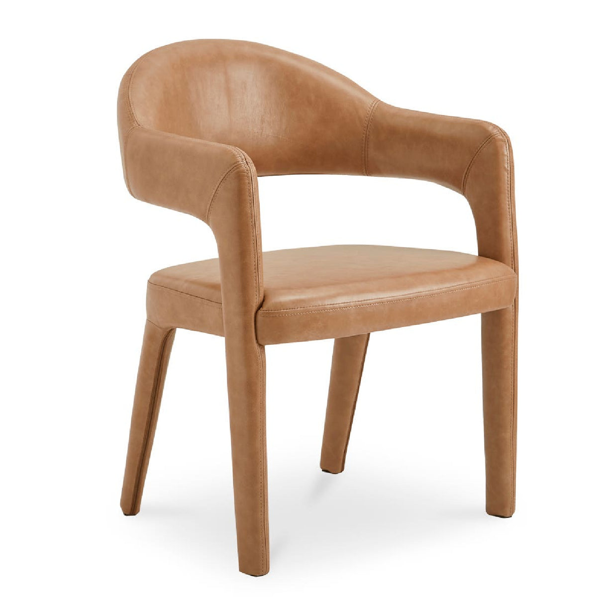 Modern European furniture - Upholstered Open-Back Dining Chair - www.oroa.com | Oroa.com