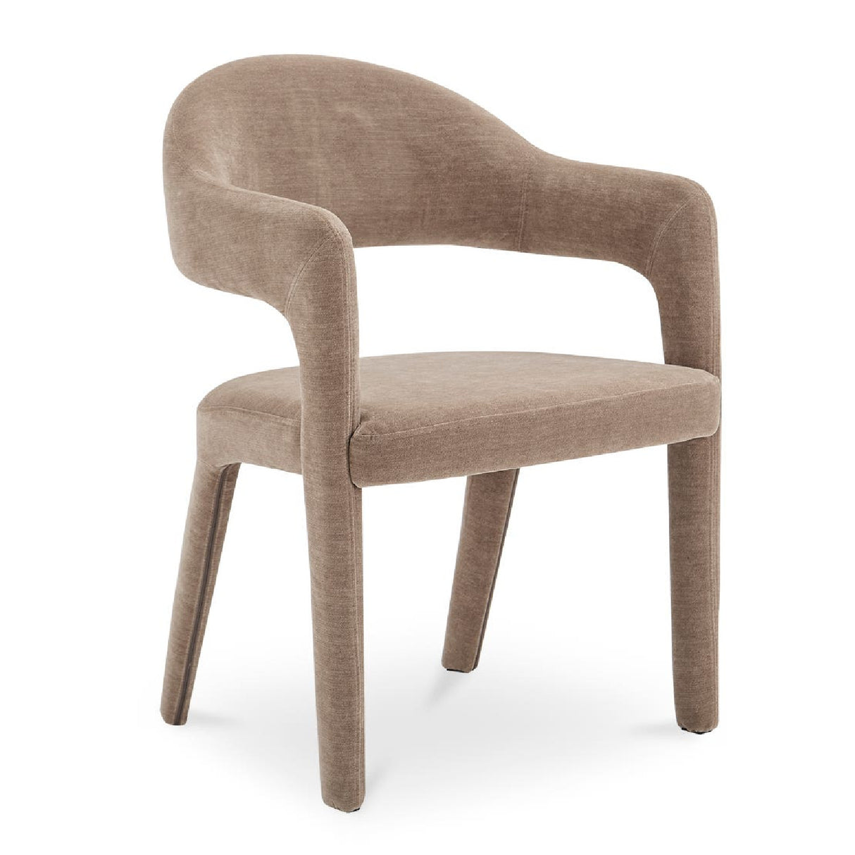 Modern European furniture - Upholstered Open-Back Dining Chair - www.oroa.com | Oroa.com