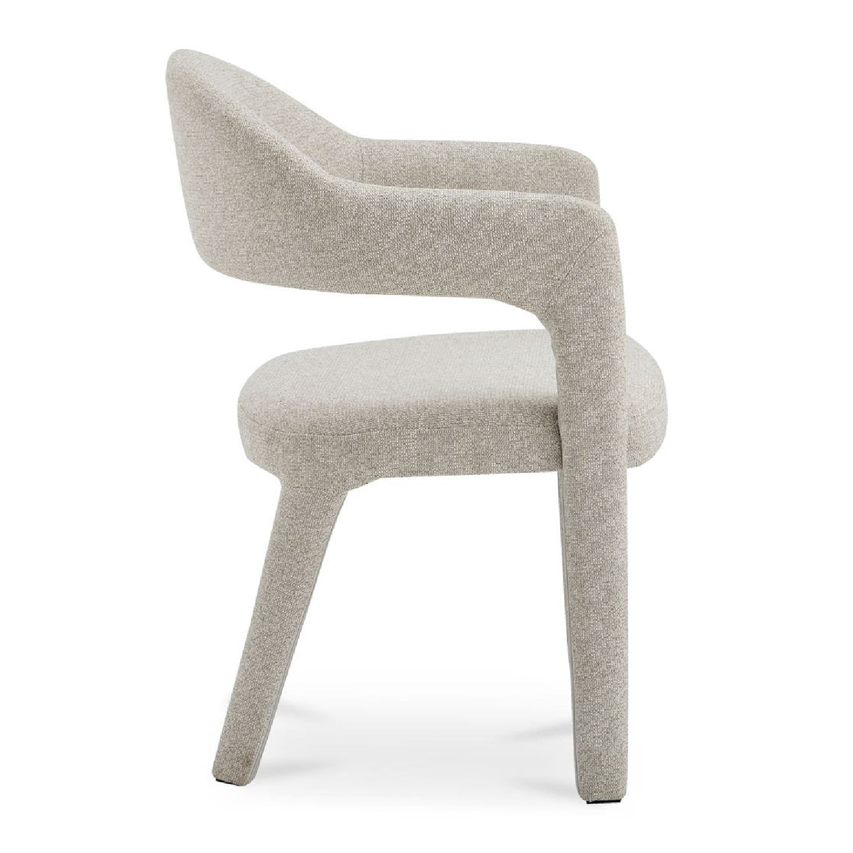 Modern European furniture - Upholstered Open-Back Dining Chair - www.oroa.com | Oroa.com