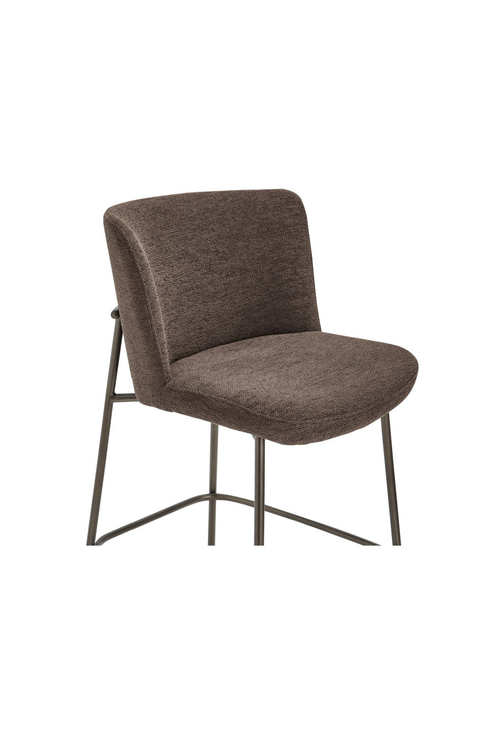 Modern European furniture - Barrel Back Fabric Counter Stool - www.oroa.com | Oroa.com