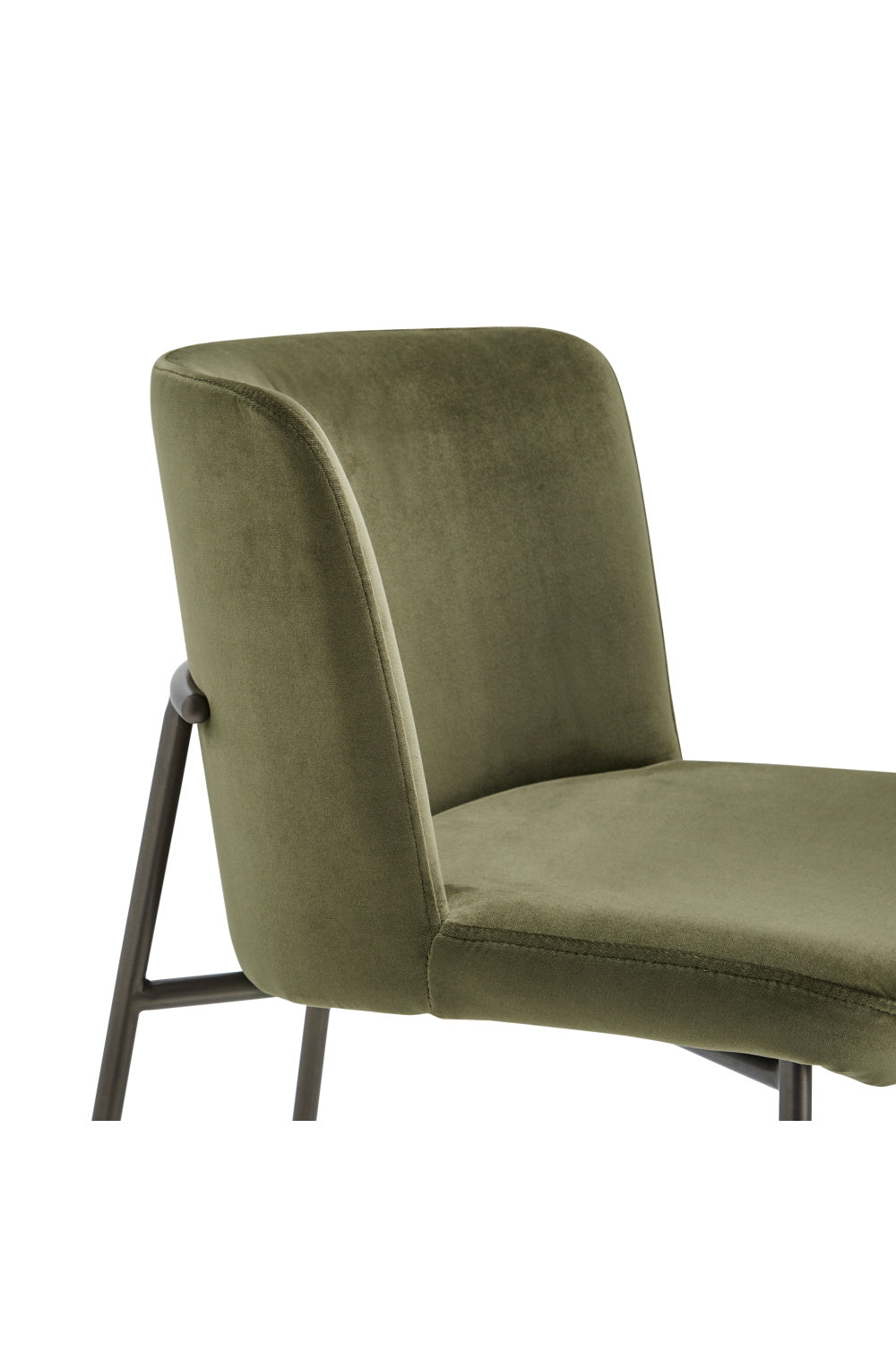 Modern European furniture - Barrel Back Fabric Counter Stool - www.oroa.com | Oroa.com