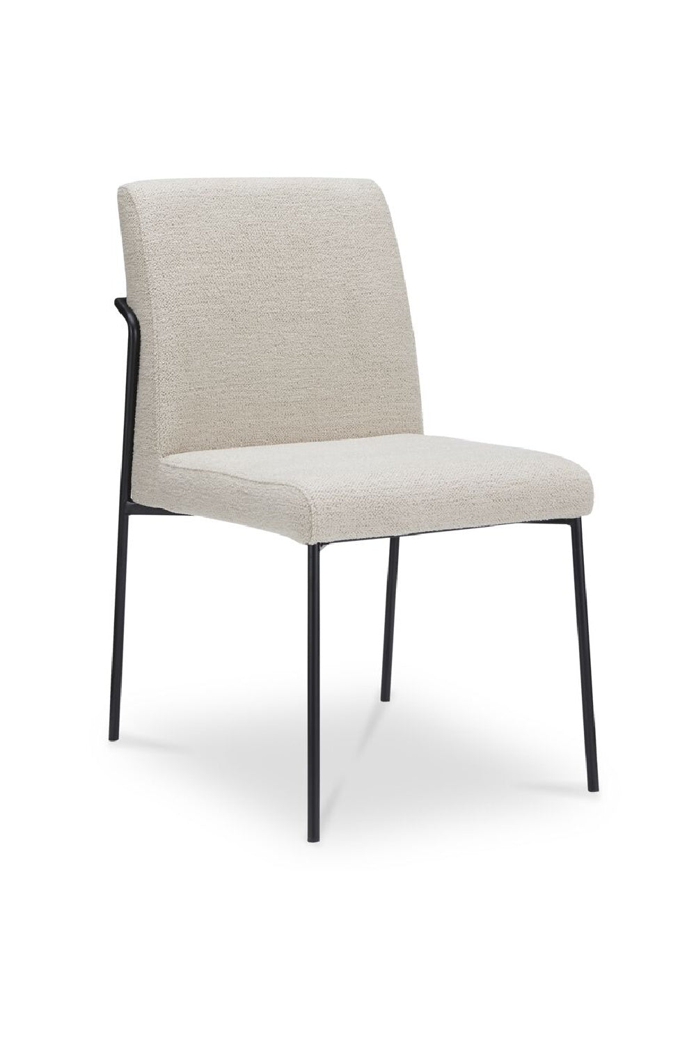 Modern European furniture - Minimalist Padded Dining Chairs (2) - www.oroa.com | Oroa.com