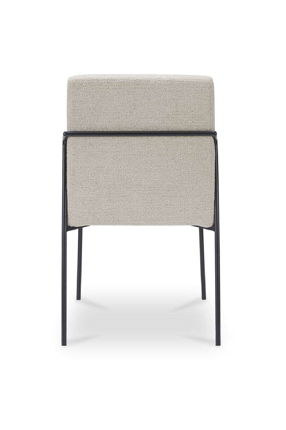 Modern European furniture - Minimalist Padded Dining Chairs (2) - www.oroa.com | Oroa.com