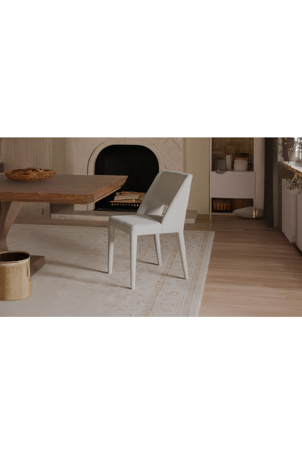 Modern European furniture - Carved Back Dining Chairs (2) - www.oroa.com | Oroa.com
