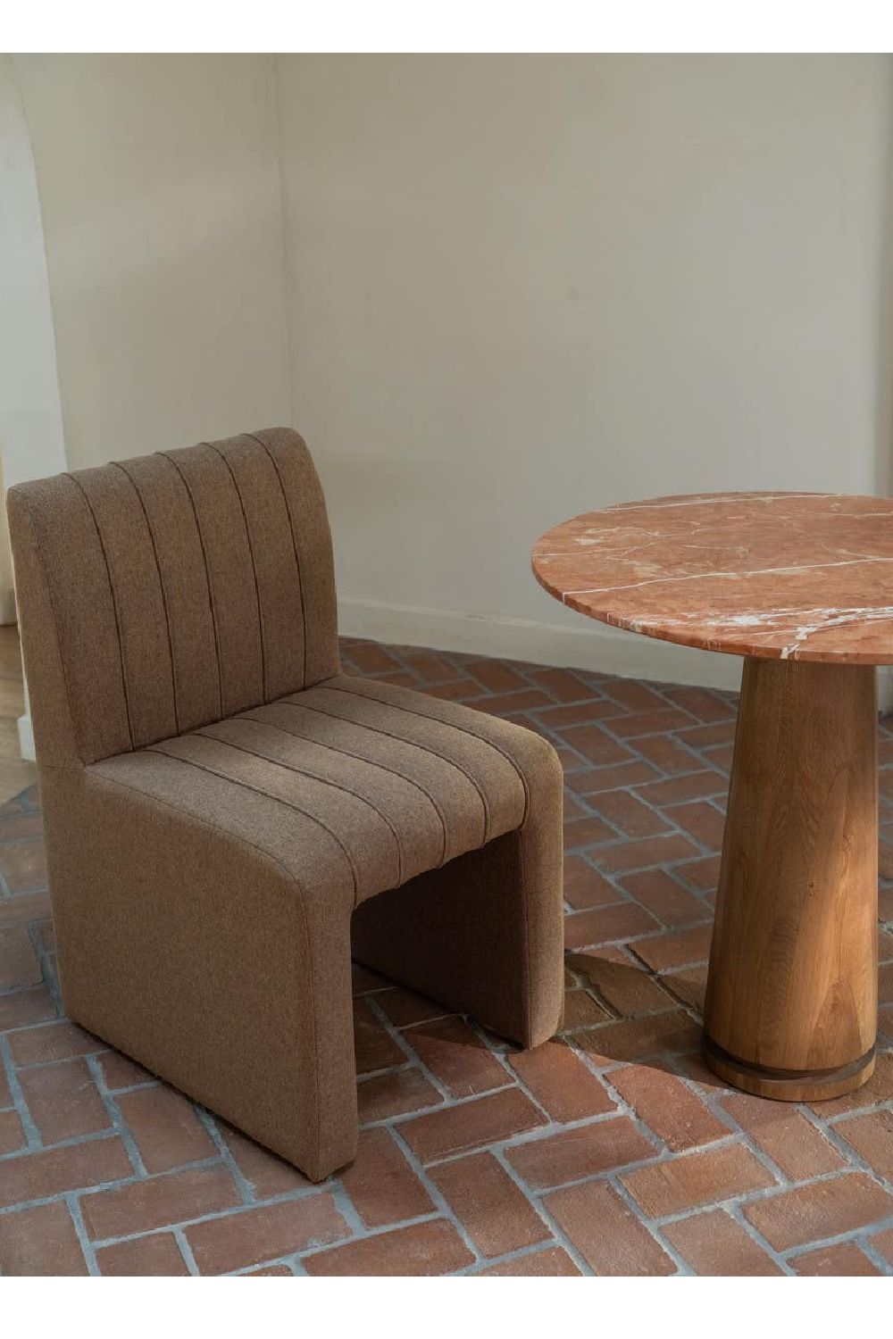 Modern European furniture - Channeled Dining Chair - www.oroa.com | Oroa.com