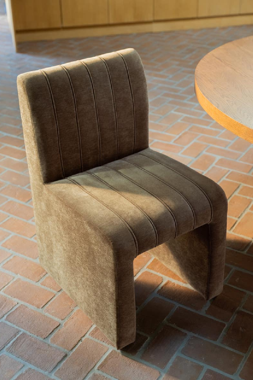 Modern European furniture - Channeled Dining Chair - www.oroa.com | Oroa.com