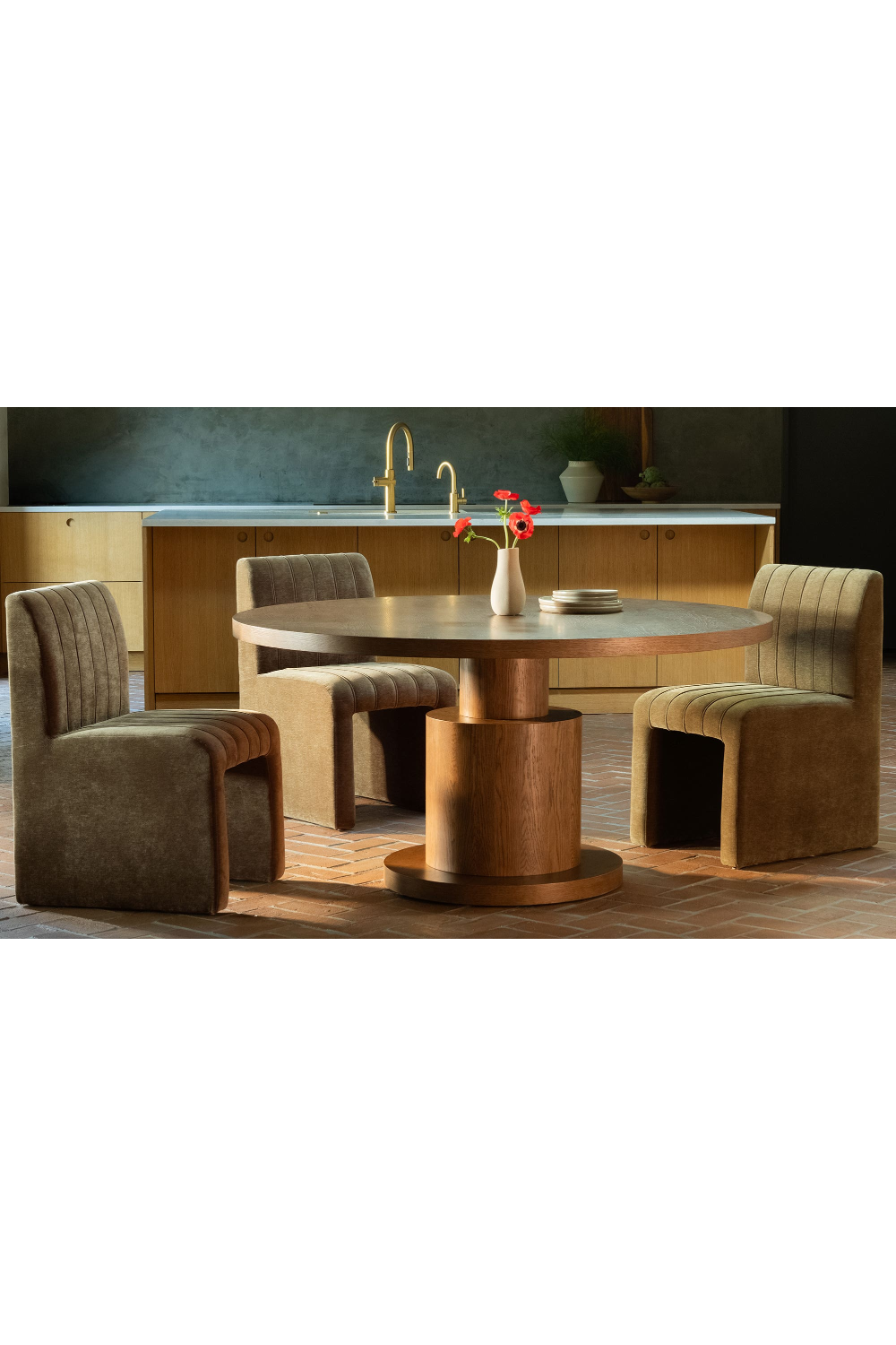 Modern European furniture - Channeled Dining Chair - www.oroa.com | Oroa.com