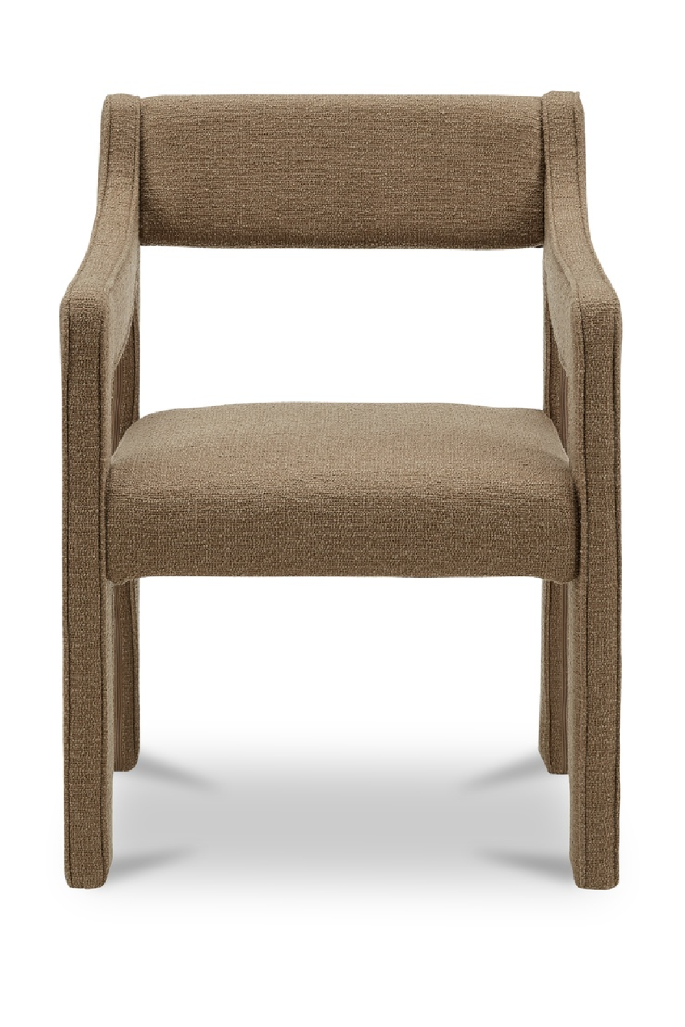 Upholstered Sloped-Arm Dining Chair | Novi Living Elise | Oroa.com