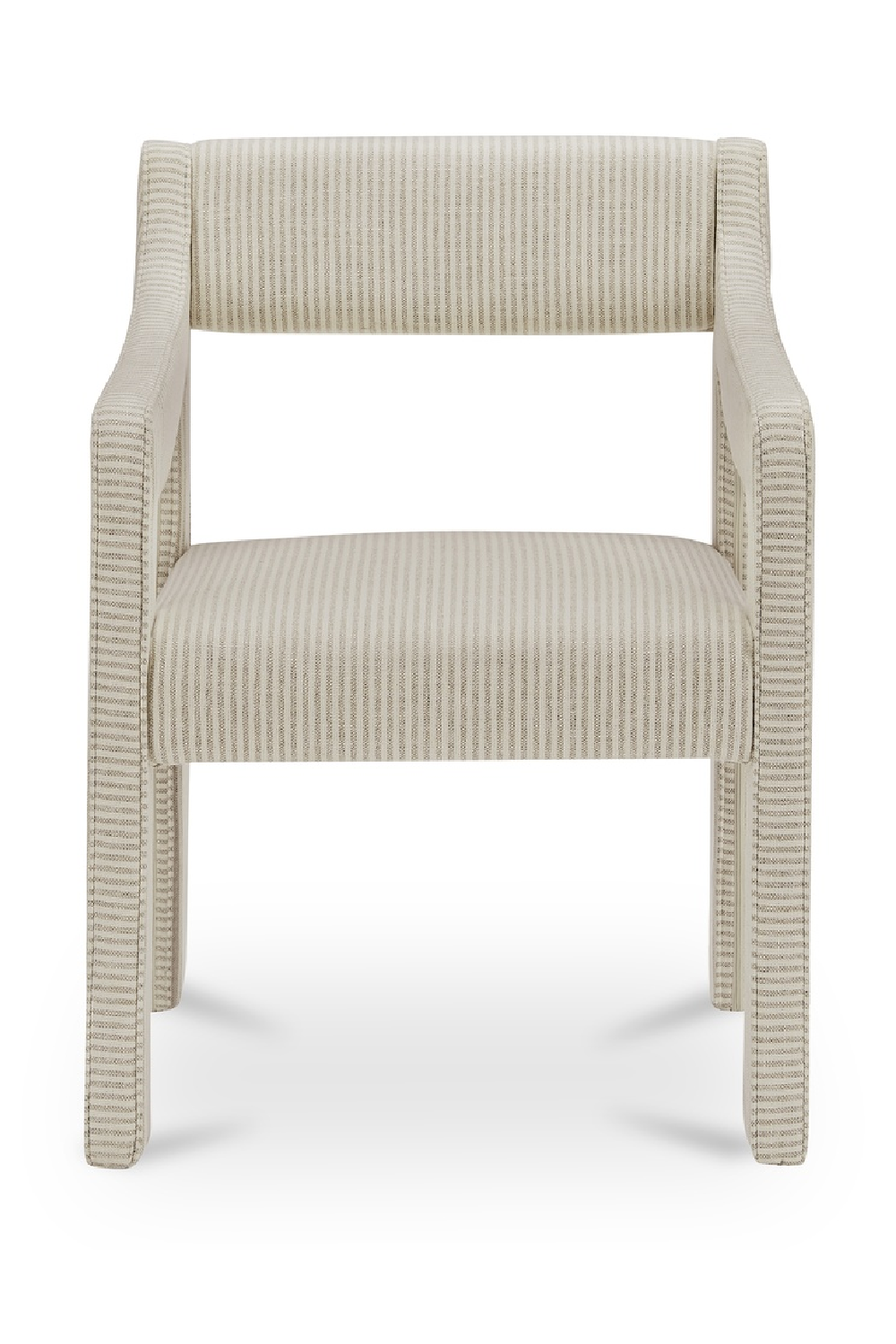 Upholstered Sloped-Arm Dining Chair | Novi Living Elise | Oroa.com