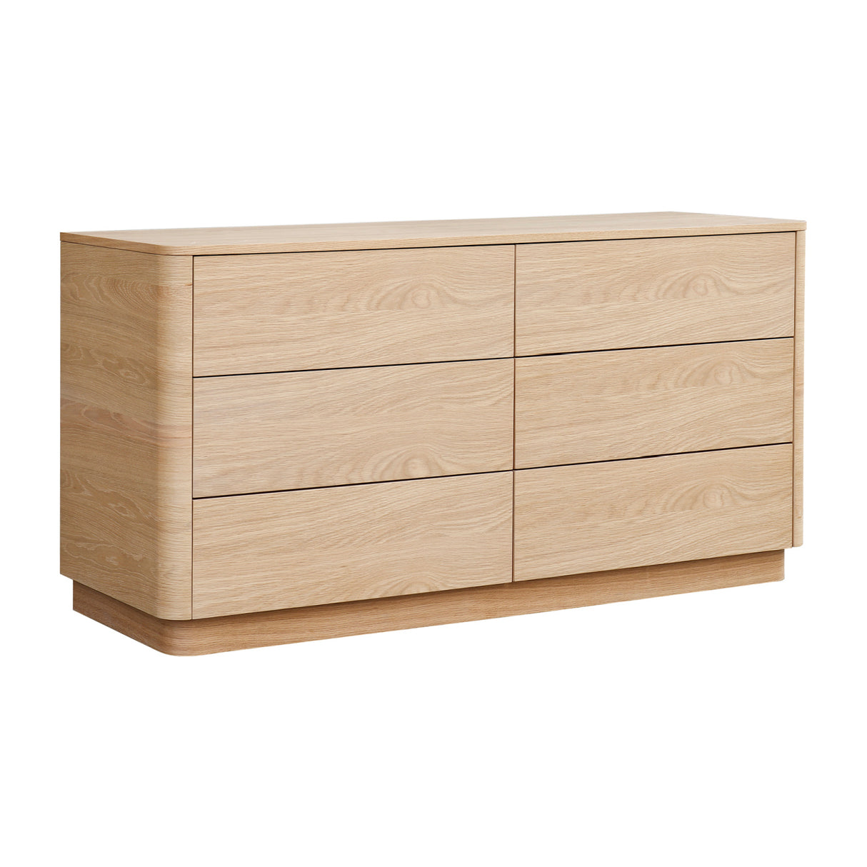 Modern European furniture - 6-Drawer Wooden Dresser - www.oroa.com | Oroa.com