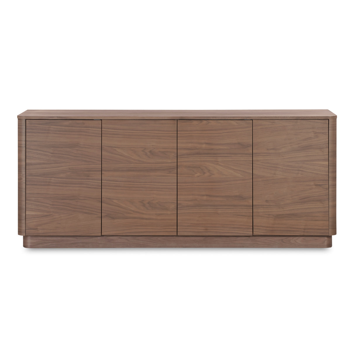4-Door Wooden Sideboard | Novi Living Round Off | Oroa.com