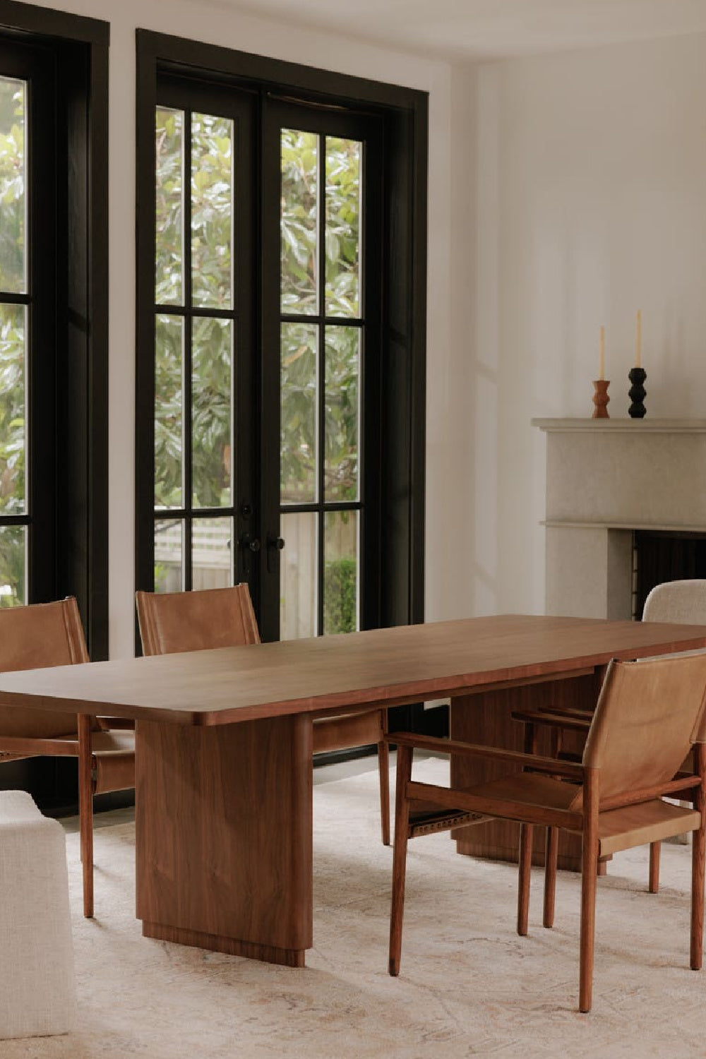 Modern European furniture - Rectangular Oak Dining Table - www.oroa.com | Oroa.com