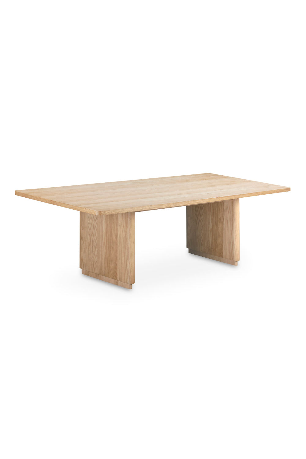 Modern European furniture - Rectangular Oak Dining Table - www.oroa.com | Oroa.com