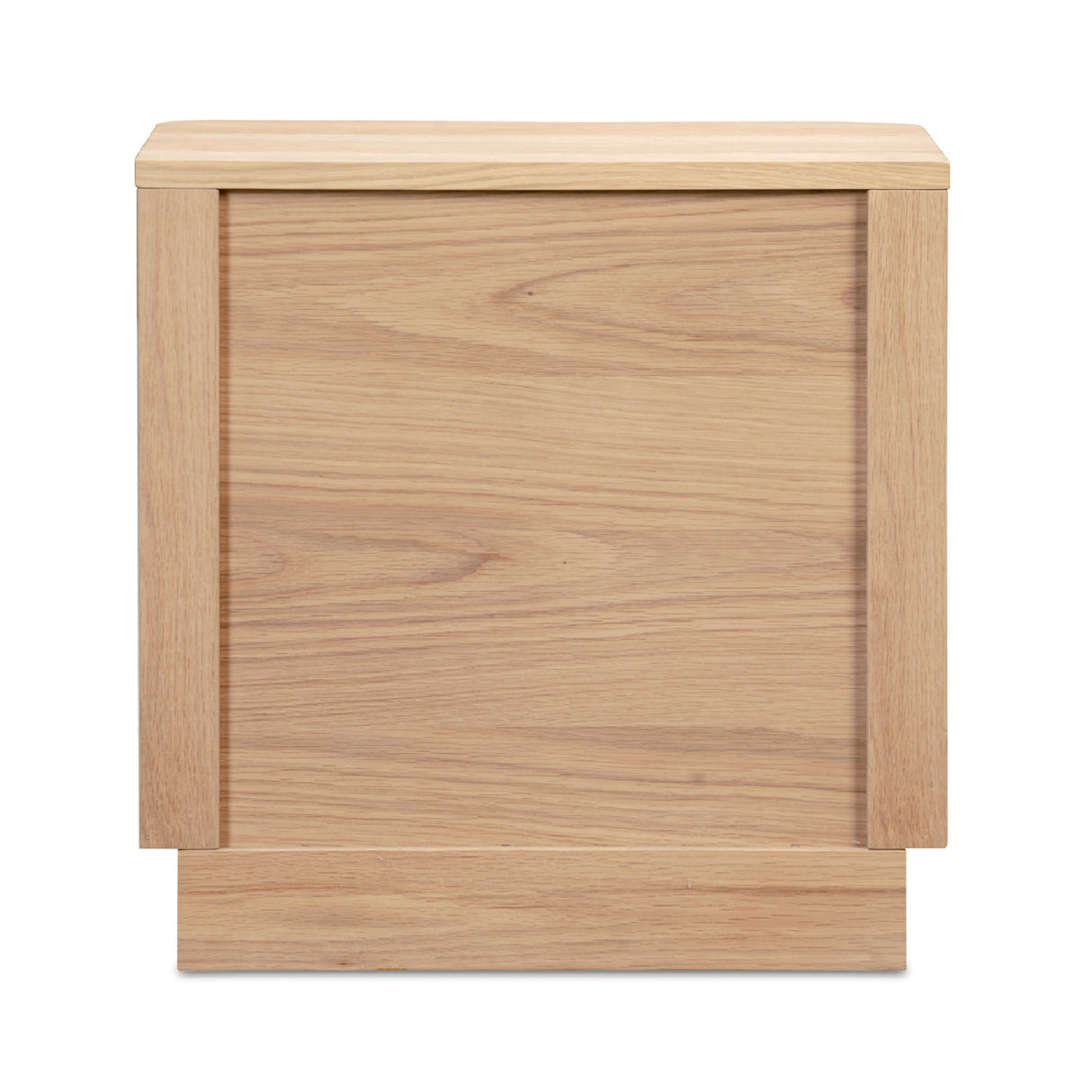 2-Drawer Wooden Tall Nightstand | Novi Living Round Off | Oroa.com