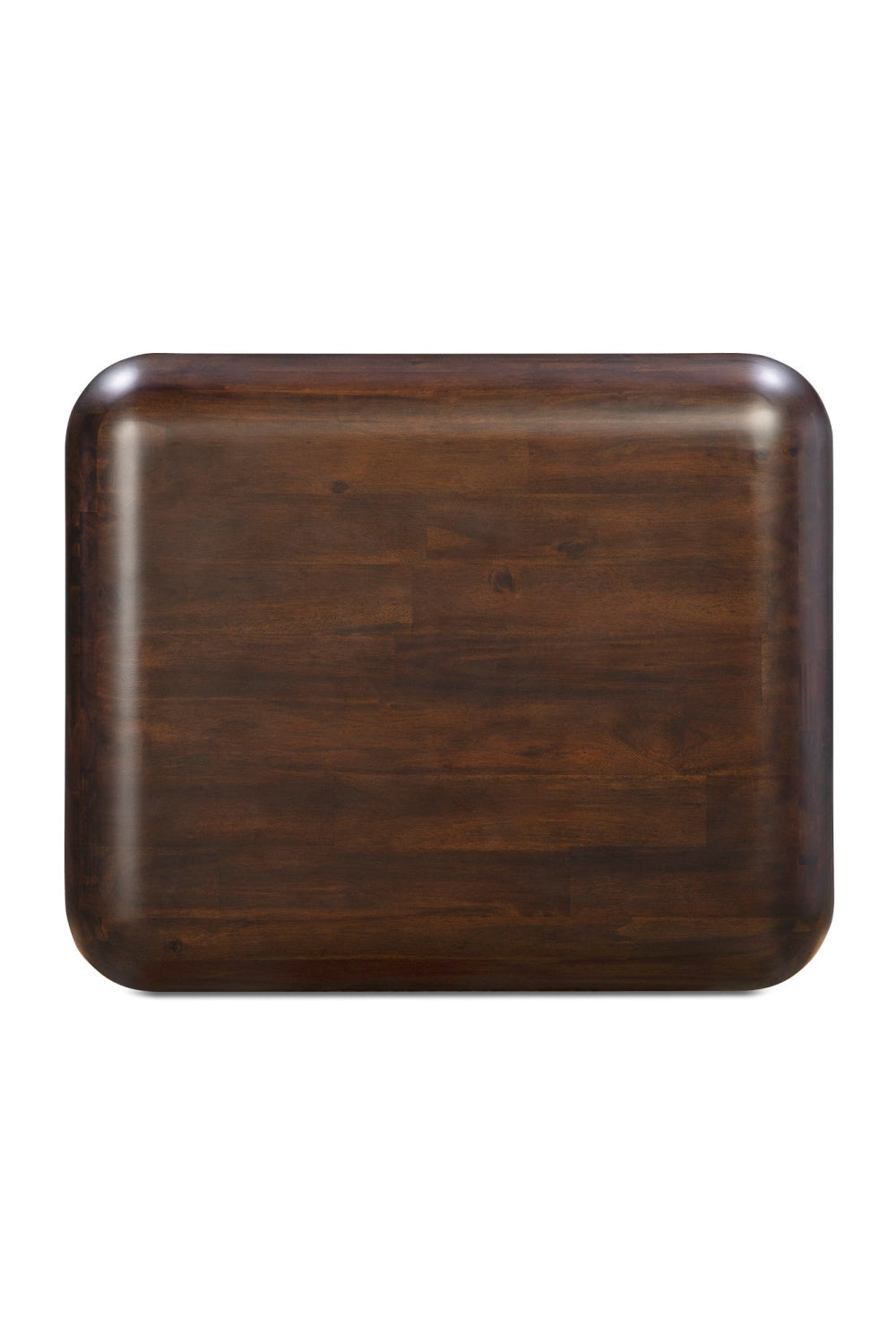 Brown Acacia 2-Drawer Nightstand | Oroa.com