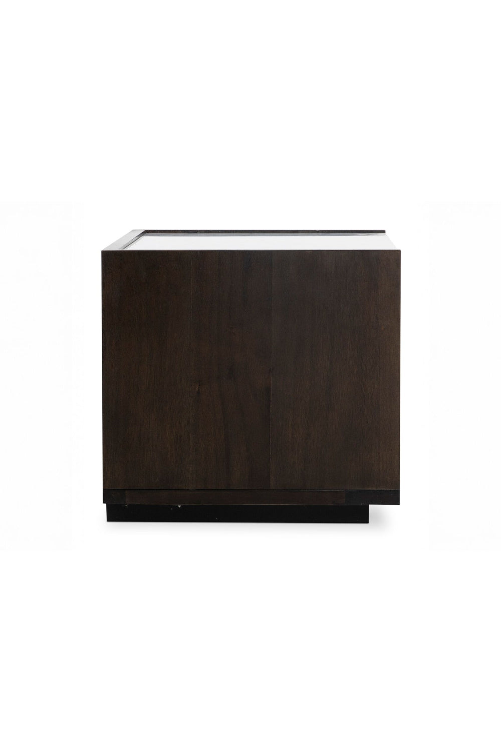 Modern European furniture - Acacia Veneer 2-Drawer Nightstand - www.oroa.com