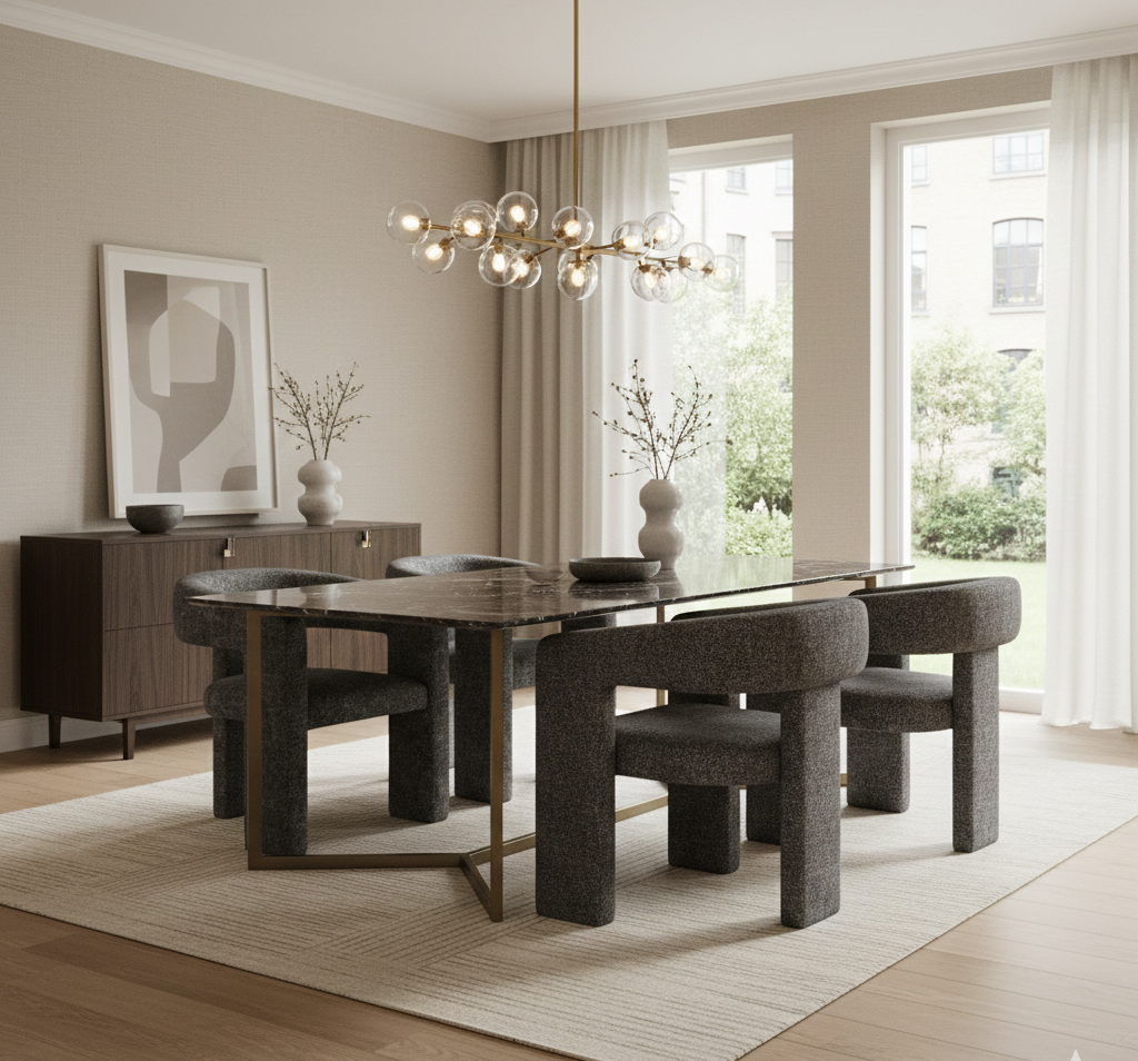 Modern European furniture - Modern 3-Legged Dining Chair - www.oroa.com | Oroa.com