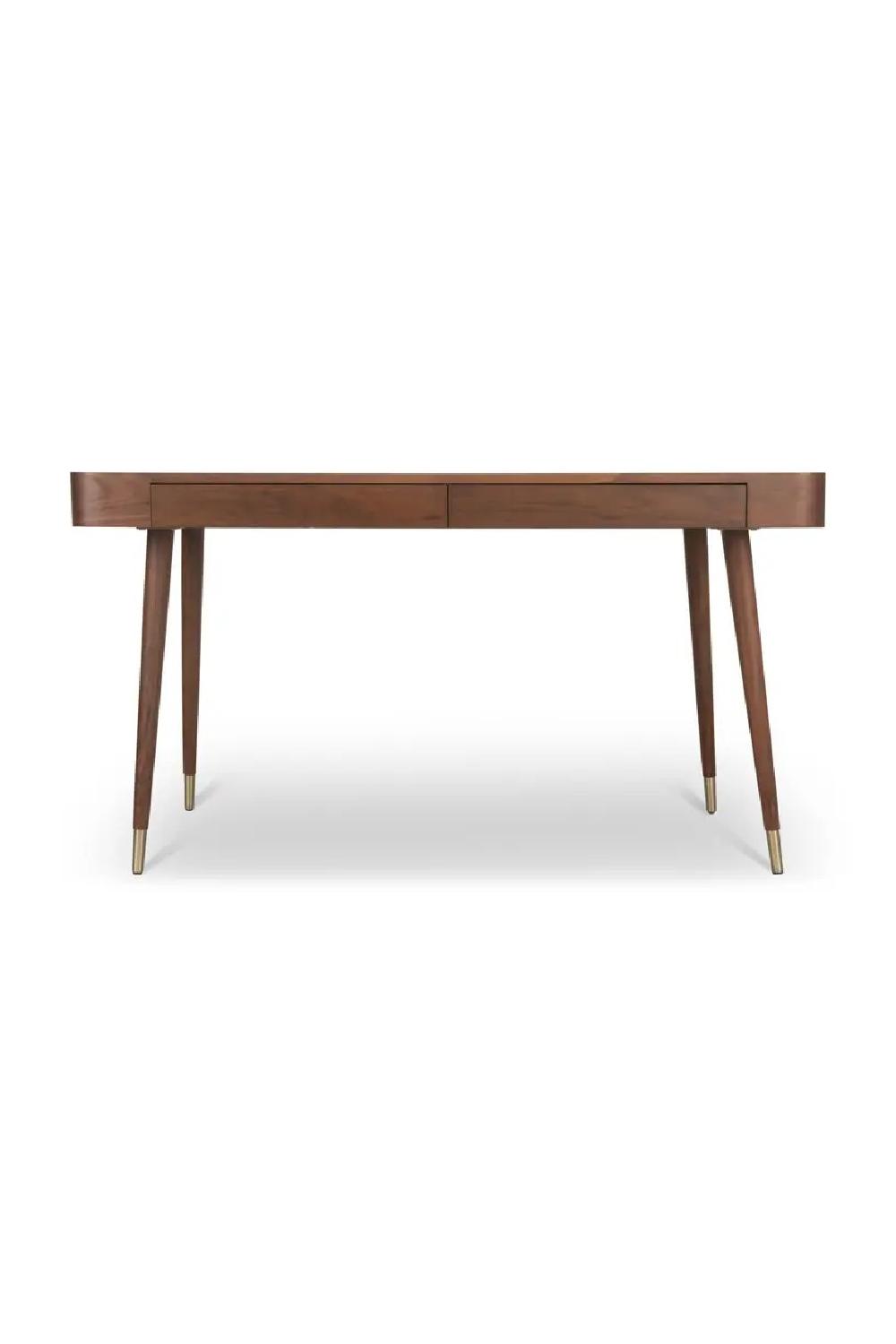 Walnut Wood 2-Drawer Desk | NV Gallery Vinyle | Oroa.com
